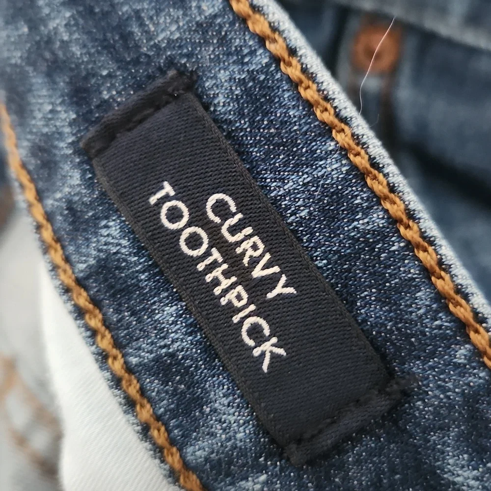 J.CREW CURVY TOOTHPICK JEANS 👖